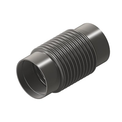 RVS Compensator met stalen laseinden