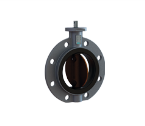 Vlinderklep Single flanged wafer type series S 61 Bonded liner | Beta Industries
